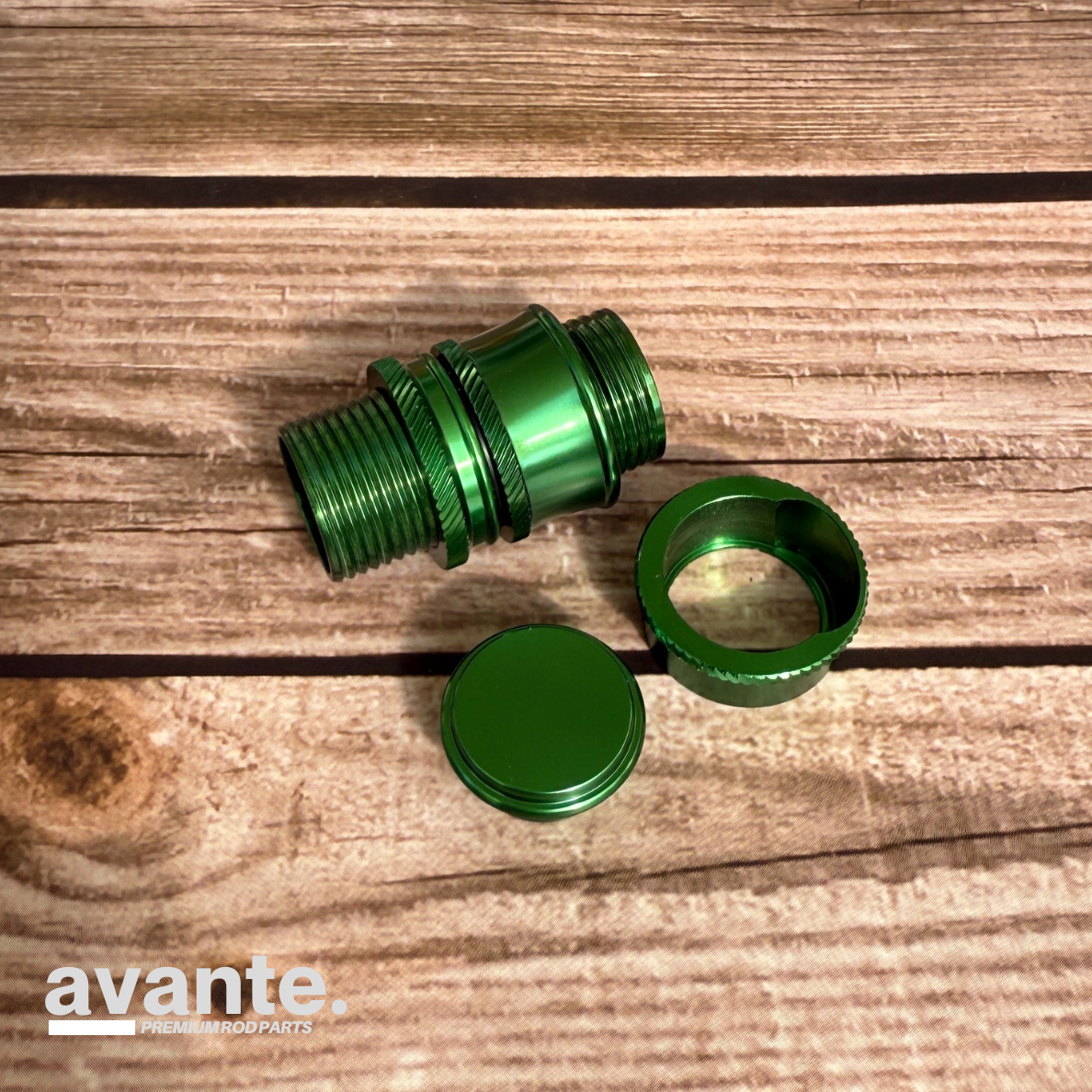 Ensemble de quincaillerie pour porte-moulinet Uplock pour canne à mouche Avante n° 4-6, doré