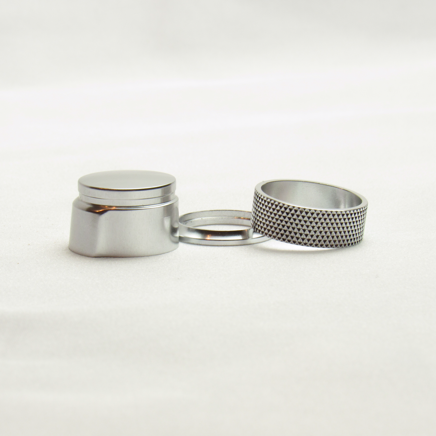 Ensemble de quincaillerie pour porte-moulinet et bande coulissante pour canne à mouche de style léger (capuchon et anneau) - différentes couleurs