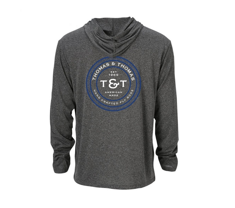 Thomas & Thomas Sun Hoody Athletic Gray T&T