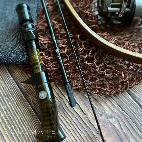 Canne à lancer Soulmate Wingman Baitcasting BFS Blank 4,7 pieds 1-6 gr. 2 pièces