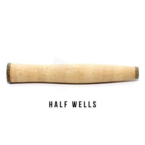 Poignée en liège pour canne à mouche modèle AAA - Half Wells