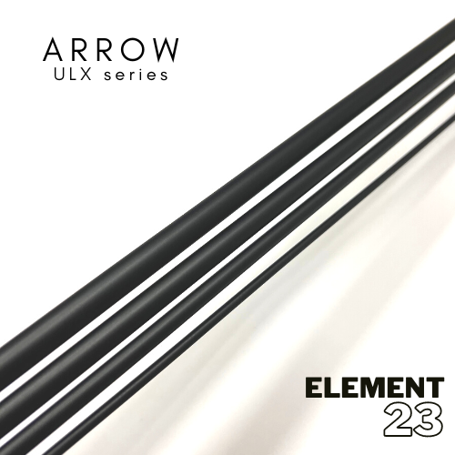Element 23 – Arrow ULX Blank 801-4 8ft 1wt 4pc – matte black