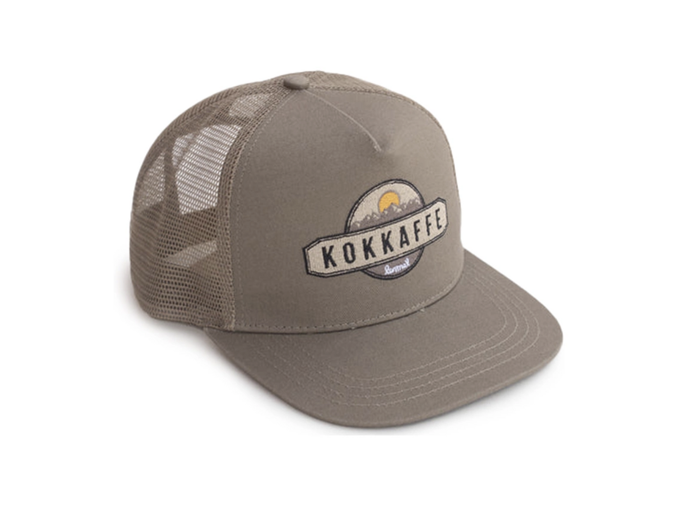 Casquette Lemmel Trucker Kokkaffe Vert
