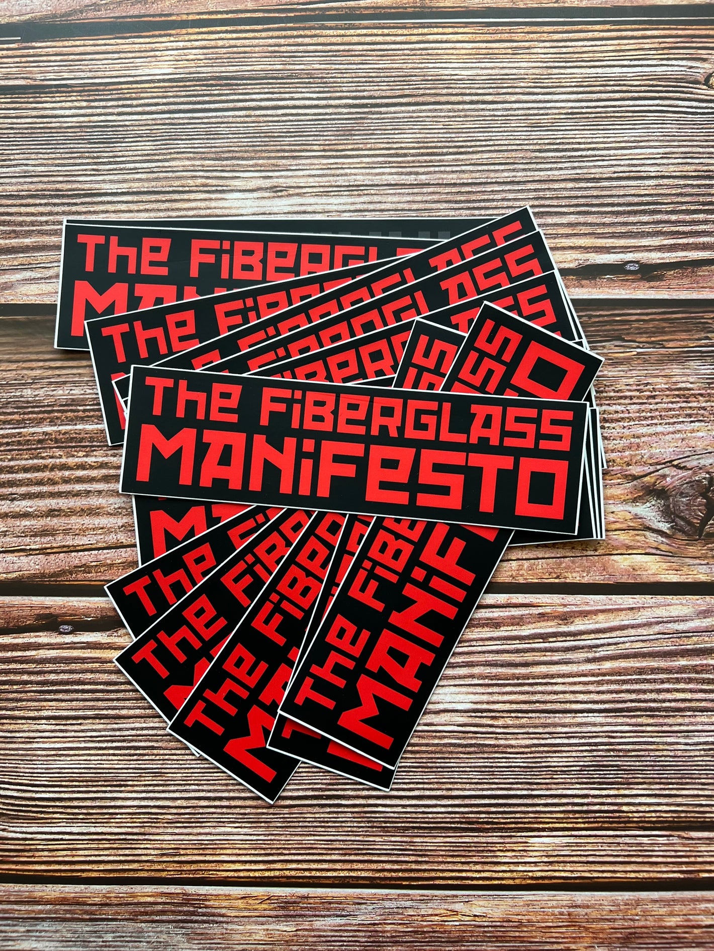 TFM - Throwback Decal Sticker 17cm red