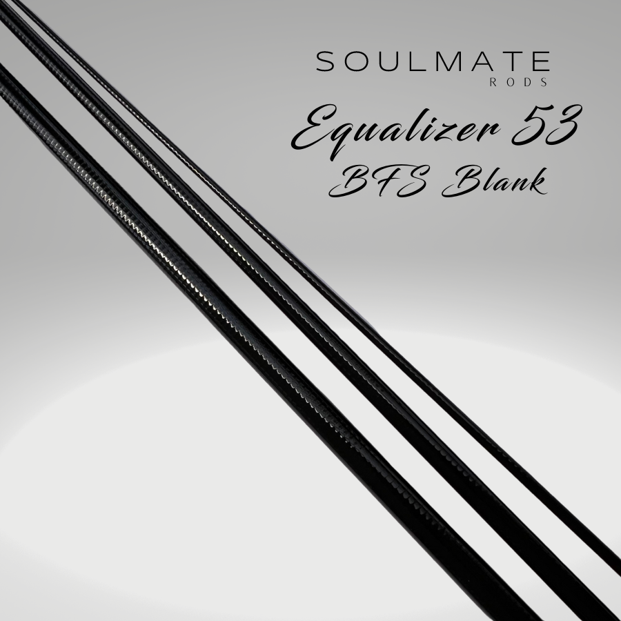 Soulmate Equalizer 53 Baitcasting BFS Blank 5ft 2-7 gr. 3pcs