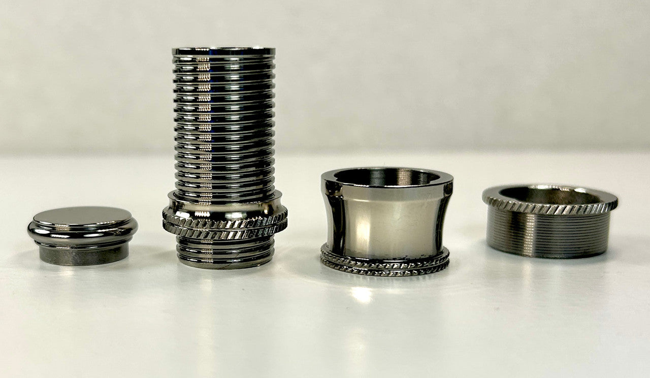 Struble U24 DNS Uplock Fly Rod Reel Seat Dark Nickel (Skeleton Hardware only)