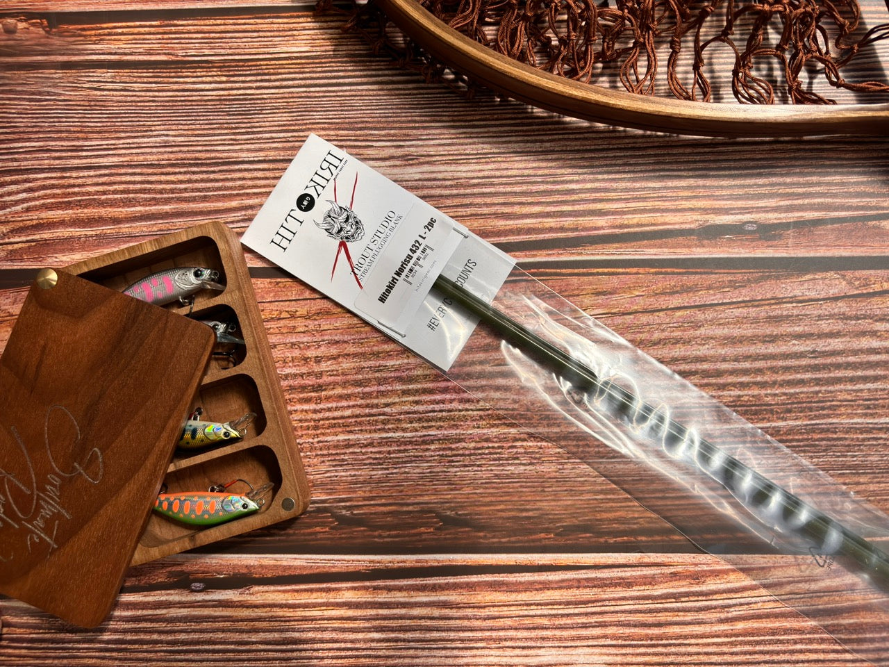 Hitokiri Baitcasting BLANK NORISU 4,3 pieds 432 L 1-8gr. 2 pièces