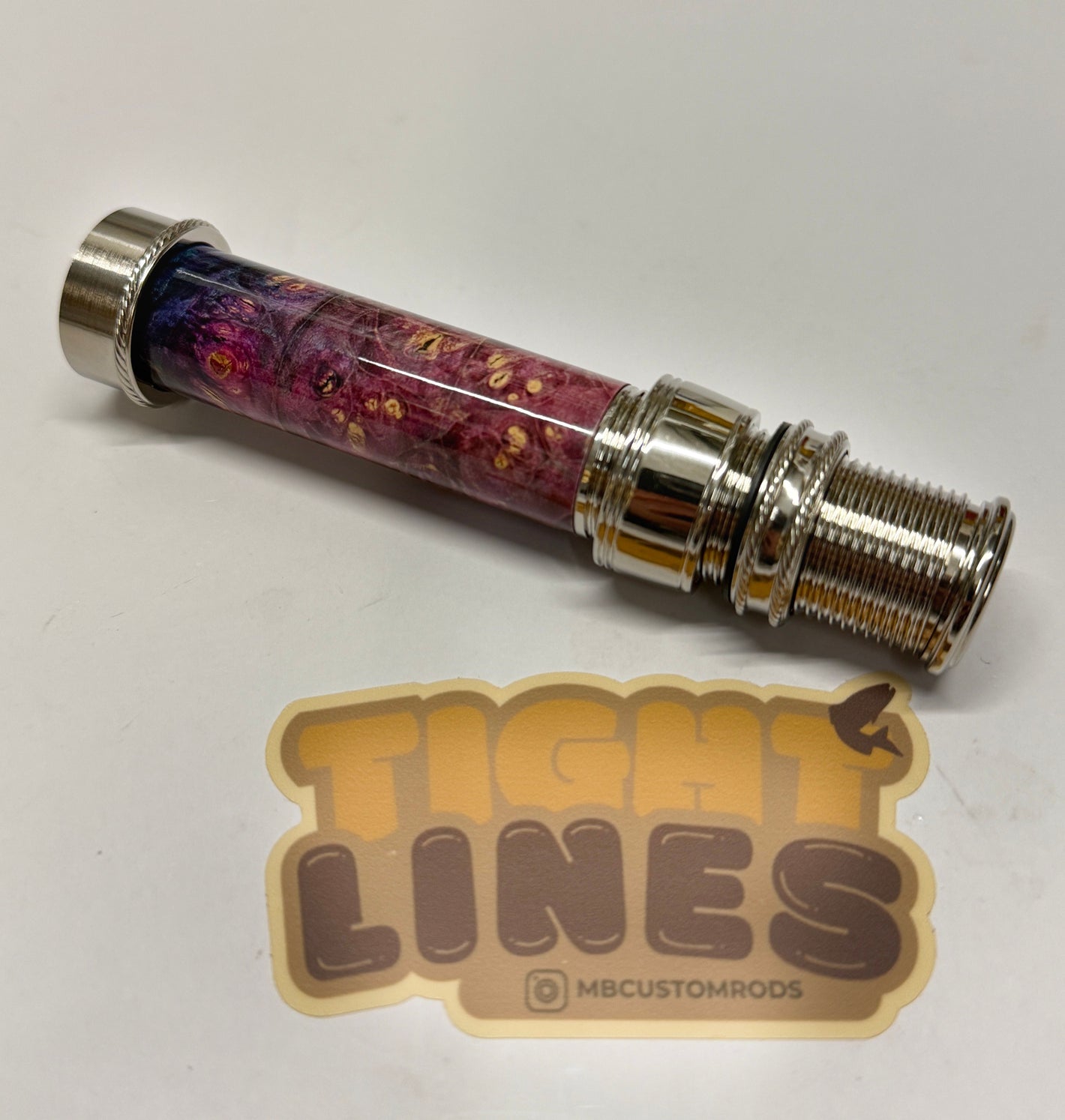 Snake Brand Nickel Silver Uplock Custom Reel Seat incl. Insert