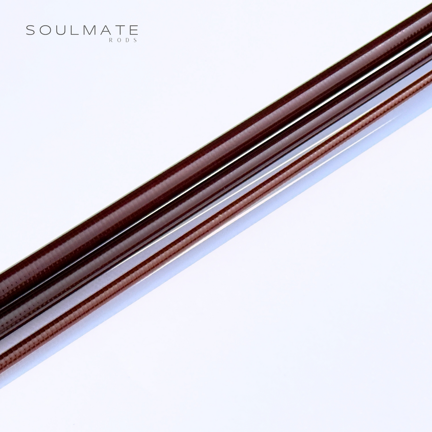 Soulmate Glassic Para 803 Fiberglas Blank 8ft 3wt 3pc brown sugar