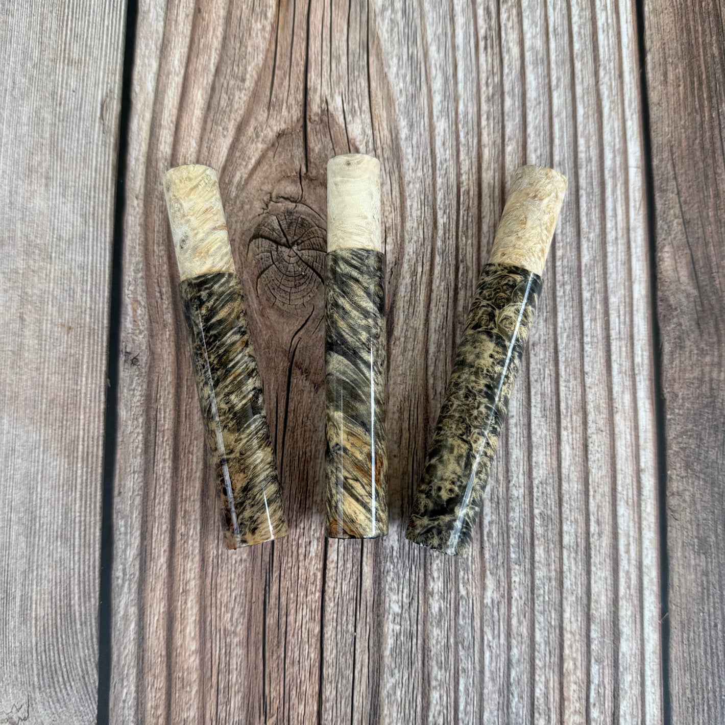 Inserts en bois fins pour porte-moulinets Snakebrand, Avante, Struble & Lemke LC1, LC7 Alps RAK7 et autres porte-moulinets de 16 mm