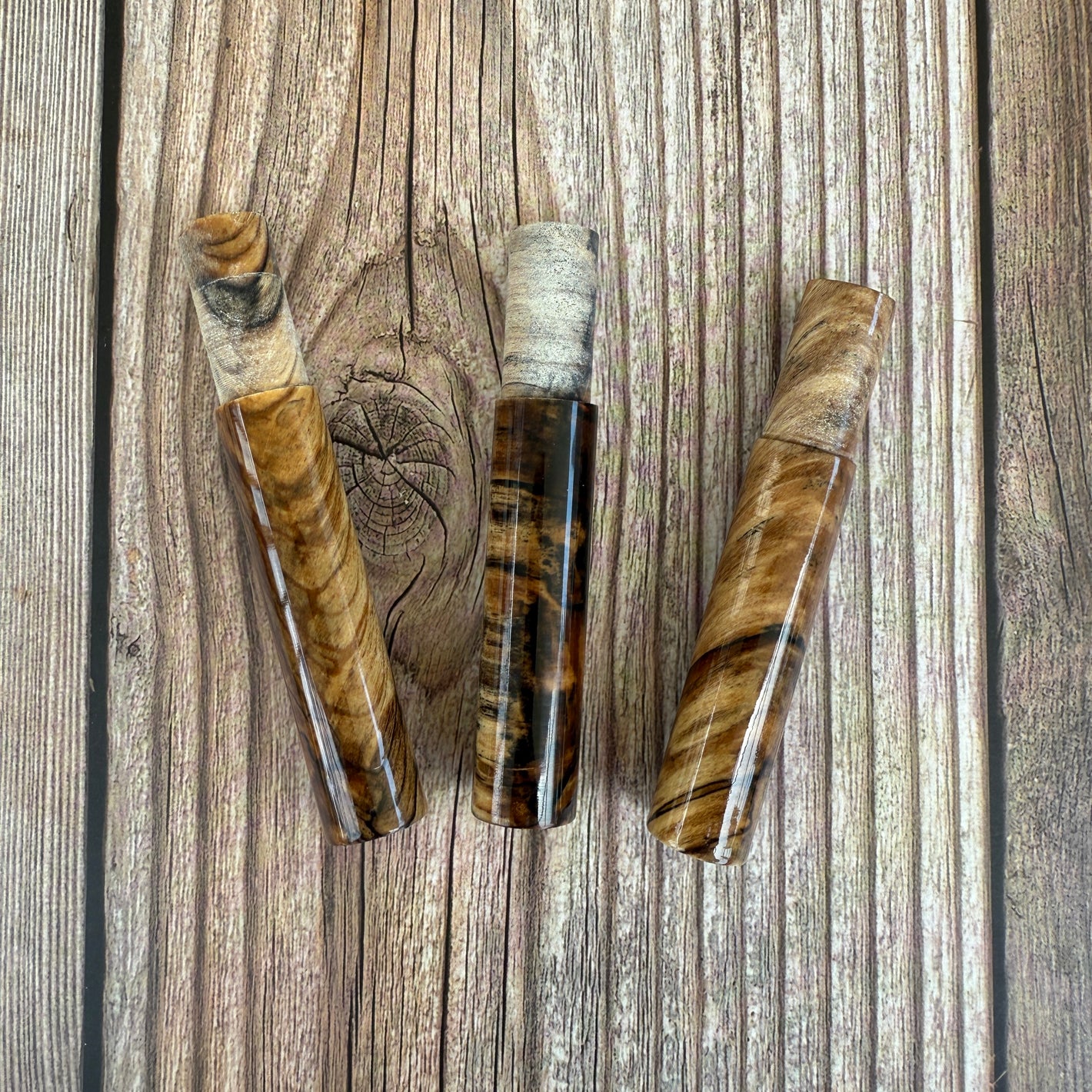 Inserts en bois fins pour porte-moulinets Snakebrand, Avante, Struble & Lemke LC1, LC7 Alps RAK7 et autres porte-moulinets de 16 mm