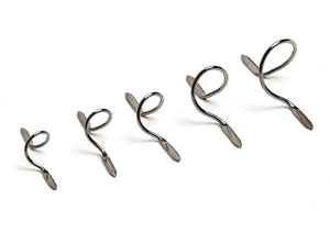 SnakeBrand Universal Snake Guides ECOating light wire - Chrome fly rod rings