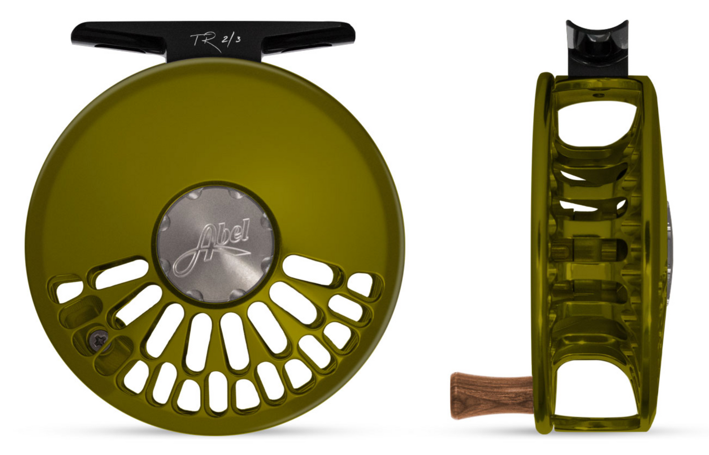 Abel TR 2/3 Fliegenrolle Olive
