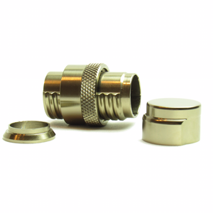 Garrison Style Fly Rod Downlock Reel Seat Hardware - Various Colors