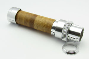 Garrison Style Downlock Reel Seat chrome with cork insert