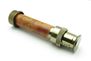 Payne Style UP Lock reel seat smoked titanium with cork insert