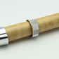 Cap &amp; Ring Downlock Fly Rod Reel Seat Ultralight - chrome