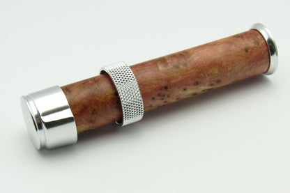Cap &amp; Ring Downlock Fly Rod Reel Seat Ultralight - chrome