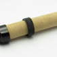 Cap &amp; Ring Downlock Fly Rod Reel Seat Ultralight - black