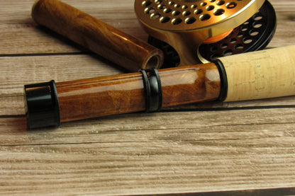 Cap &amp; Ring Downlock Fly Rod Reel Seat incl. Burl Insert