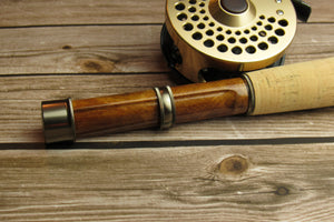 Cap &amp; Ring Downlock Fly Rod Reel Seat incl. Burl Insert