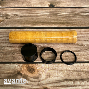 Cap & Ring Downlock Fly Rod Reel Seat incl. Burl Insert