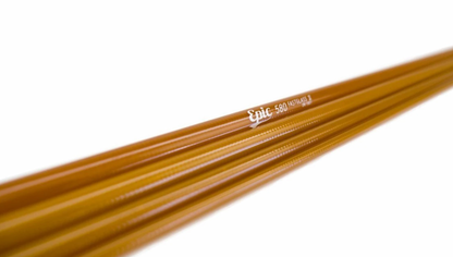 Epic Swift Fastglass II 580 5wt Fliegenruten Blank Amber