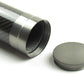 Carbon rod tube 84cm - glossy / dark titanium hardware
