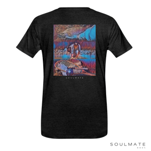 Soulmate T-Shirt Heather Gray FISH PSYCHO & LOGO TEE