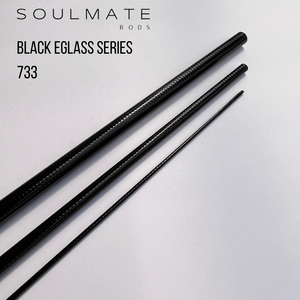 Soulmate Black Series 733 Fiberglass Blank 7.3ft 3wt 3pc