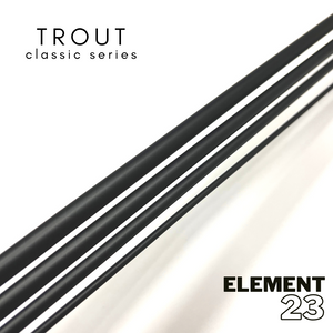 Element 23 – Trout Classic HM 690c - 9ft 6wt 4pc matt black