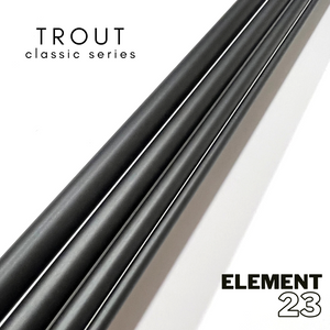 Element 23 – Trout Classic HM 690c - 9ft 6wt 4pc matt black
