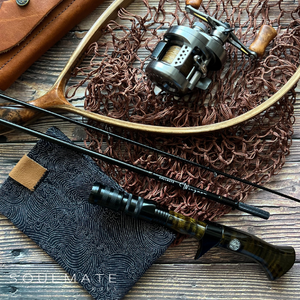 Canne à lancer Soulmate Wingman Baitcasting BFS Blank 4,8 pieds 2-8 gr. 2 pièces