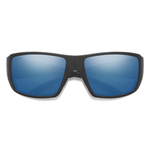 Smith Optics - Guide's Choice Matte Black Blue Mirror 