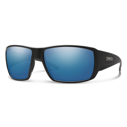 Smith Optics - Guide's Choice Matte Black Blue Mirror