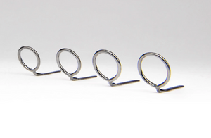 Snake Brand Universal SINGLE FOOT Fly Rod Ring - Black Nickel