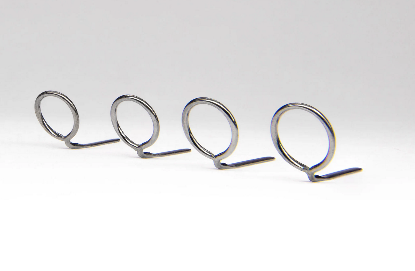 Snake Brand Universal SINGLE FOOT Fly Rod Ring - Chrome