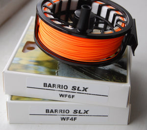 Barrio SLX #7 weight WF Orange fly line