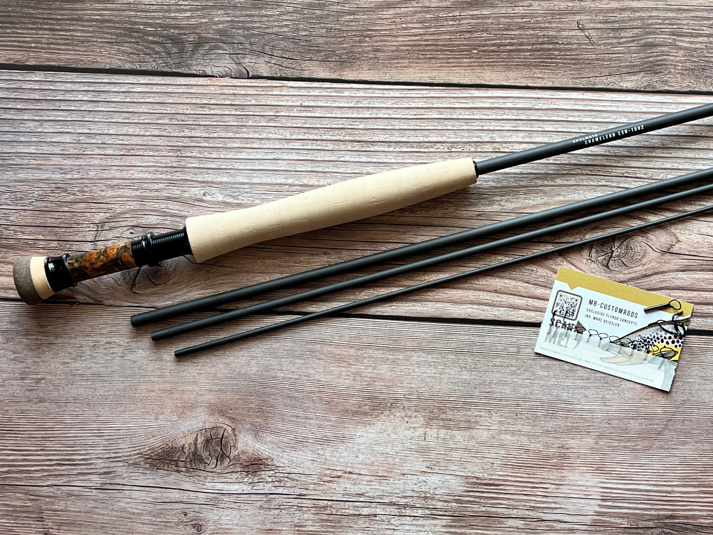 Soulmate Chameleon ESN 1063-4 rod building kit - Euro Nymphing 