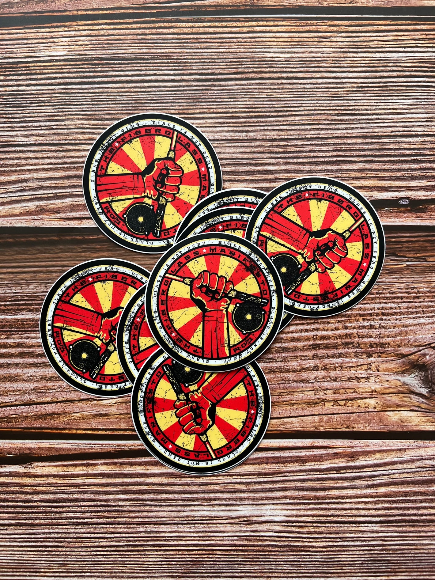 TFM - Comrade Decal Sticker 7cm round