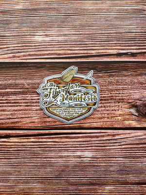 TFM - Beer Can Decal Sticker Double Deuce