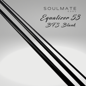 Canne à pêche Baitcasting Soulmate Equalizer 53 BFS Blank 5 pieds 2-7 gr. 3 pièces