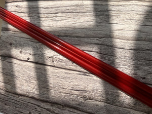 Soulmate Essence S-Glass Fiberglass Blank 863 - 8.6ft 3wt 4pc RUBY RED