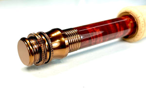 Struble U20 Bronze anodized uplock fly rod reel seat (skeleton hardware only)