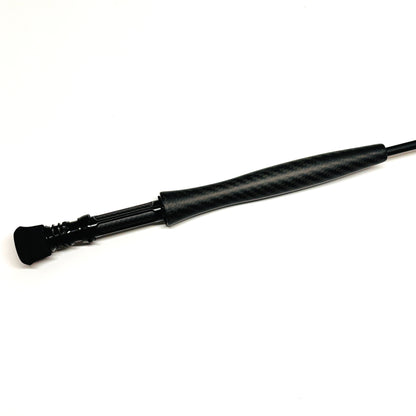 Fliegenruten Rollenhalter & Griff Set Carbon Nymphing Uplock