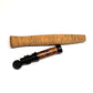 Fly Rod Reel Seat &amp; Handle Set Uplock Swirl Half Wells 3-5wt