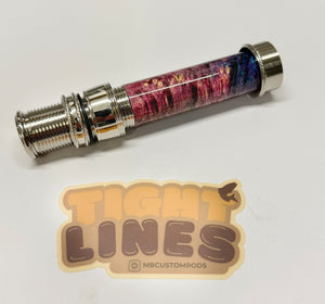 Snake Brand Nickel Silver Uplock Custom Reel Seat incl. Insert