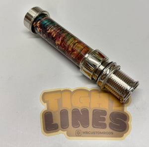 Snake Brand Nickel Silver Uplock Custom Reel Seat incl. Insert