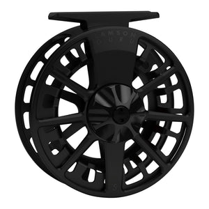 Waterworks Lamson Guru S -5+ Fly Reel Reel Blackout
