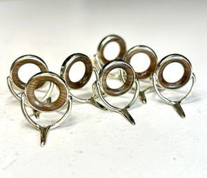 Struble USA natural Agate ring 9mm